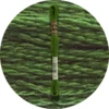 DMC Mouliné Spécial 25 Broderigarn, Ensfarvet, Grønne nuancer